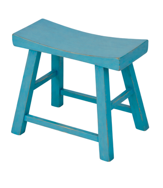 Fine Asianliving Chinese Kruk Blauw High Gloss B46xD21xH50cm