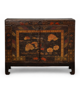 Fine Asianliving Armario Chino Antiguo Pintada a Mano An86xP38xAl75cm