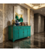 Antieke Chinese Dressoir Aqua Groen High Gloss B154xD40xH90cm