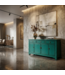 Credenza Cinese Antica Verde Acqua Lucida L154xP40xA90cm