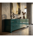 Chinese TV Cabinet Teal High Gloss W180xD40xH50cm
