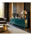 Chinese TV Cabinet Teal High Gloss W180xD40xH50cm