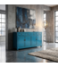 Antieke Chinese Dressoir Blauw High Gloss B154xD40xH93cm