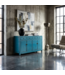 Antieke Chinese Dressoir Blauw High Gloss B154xD40xH93cm