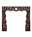 Antieke Chinese Poort Handgesneden Houten Panelen 3-delig B185xH155cm