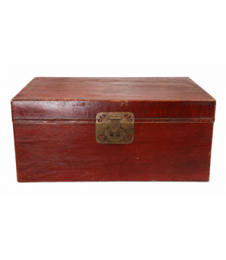 Fine Asianliving Antieke Chinese Kist Rood B73xD48xH33cm