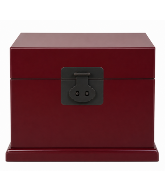 Fine Asianliving Chinese Storage Chest Red W54xD54xH54cm