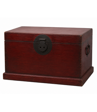 Fine Asianliving Antique Chinese Chest Red W83xD54xH50cm