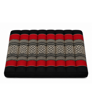 Fine Asianliving Cojín de Meditación Tailandesa Rojo 42x42cm