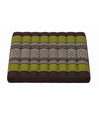 Fine Asianliving Thai Cushion Meditation Yoga Sitting Pillow Mat Green 42x42cm Kapok