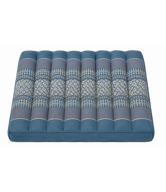 Fine Asianliving Thai Cushion Meditation Yoga Sitting Pillow Mat Blue 42x42cm Kapok