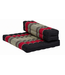 Thai Cushion Yogaseat 50x75x12cm Foldable Meditation Mat Pillow Block Kapok Red