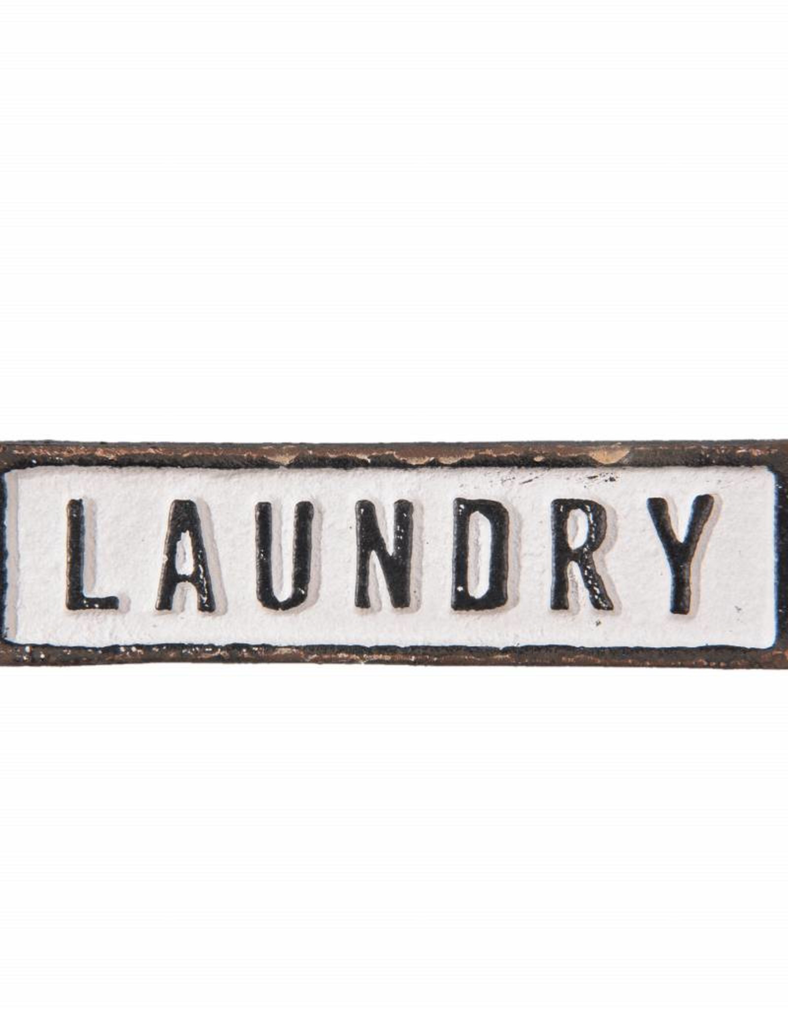 Clayre en Eef plaque de porte “Laundry”