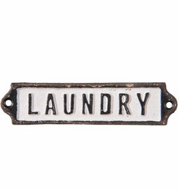 Clayre en Eef plaque de porte  “Laundry”