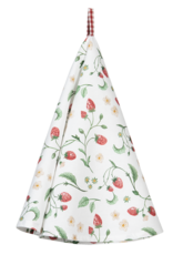 Keukendoek,rond,aardbei