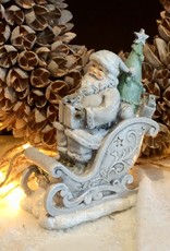Père Noël en traîneau / décoration