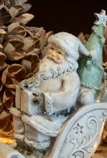 Père Noël en traîneau / décoration