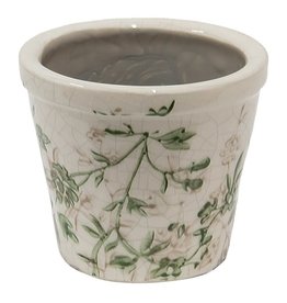 Pot de fleur à l'intérieur