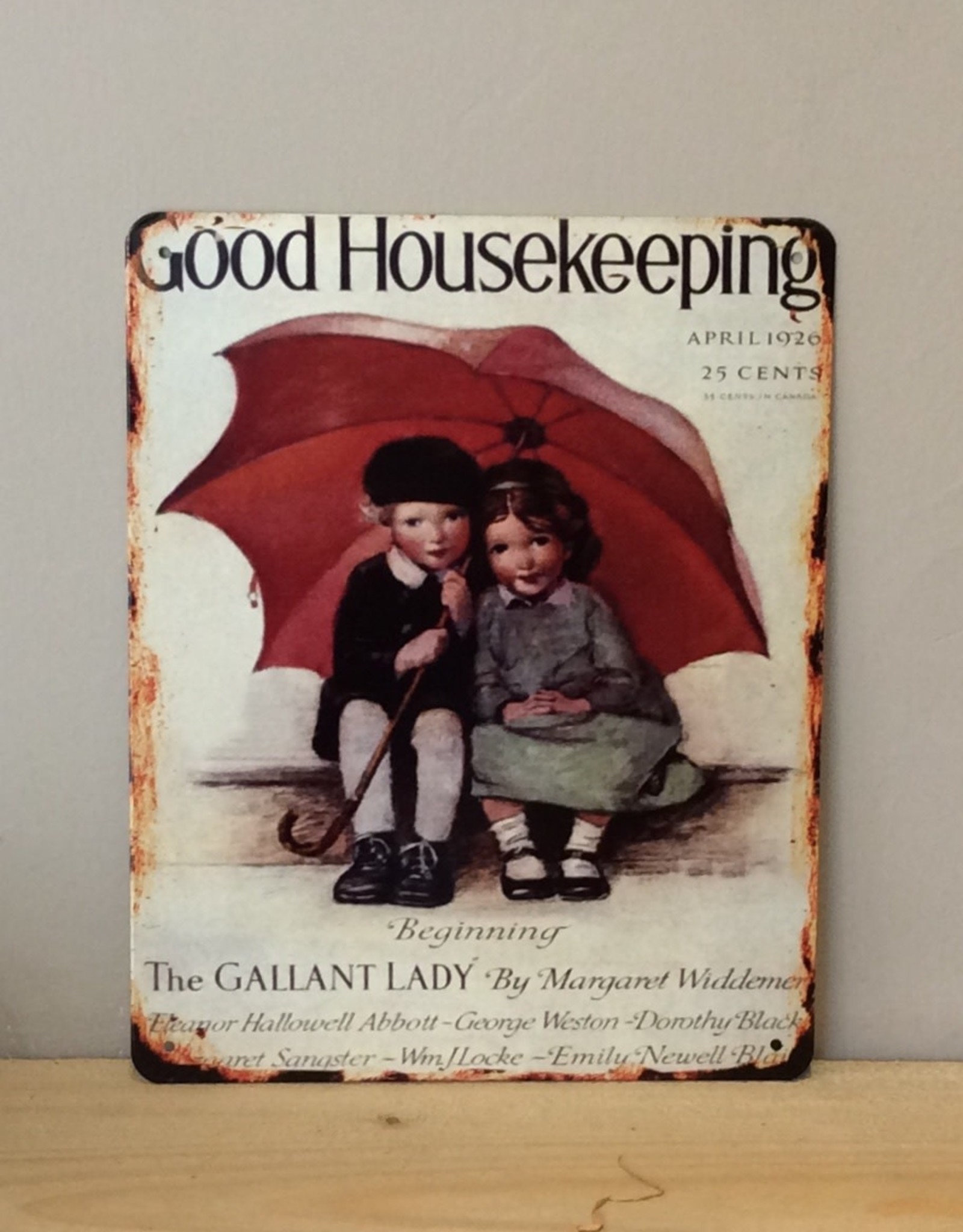 Plaque " Good Housekeeping"