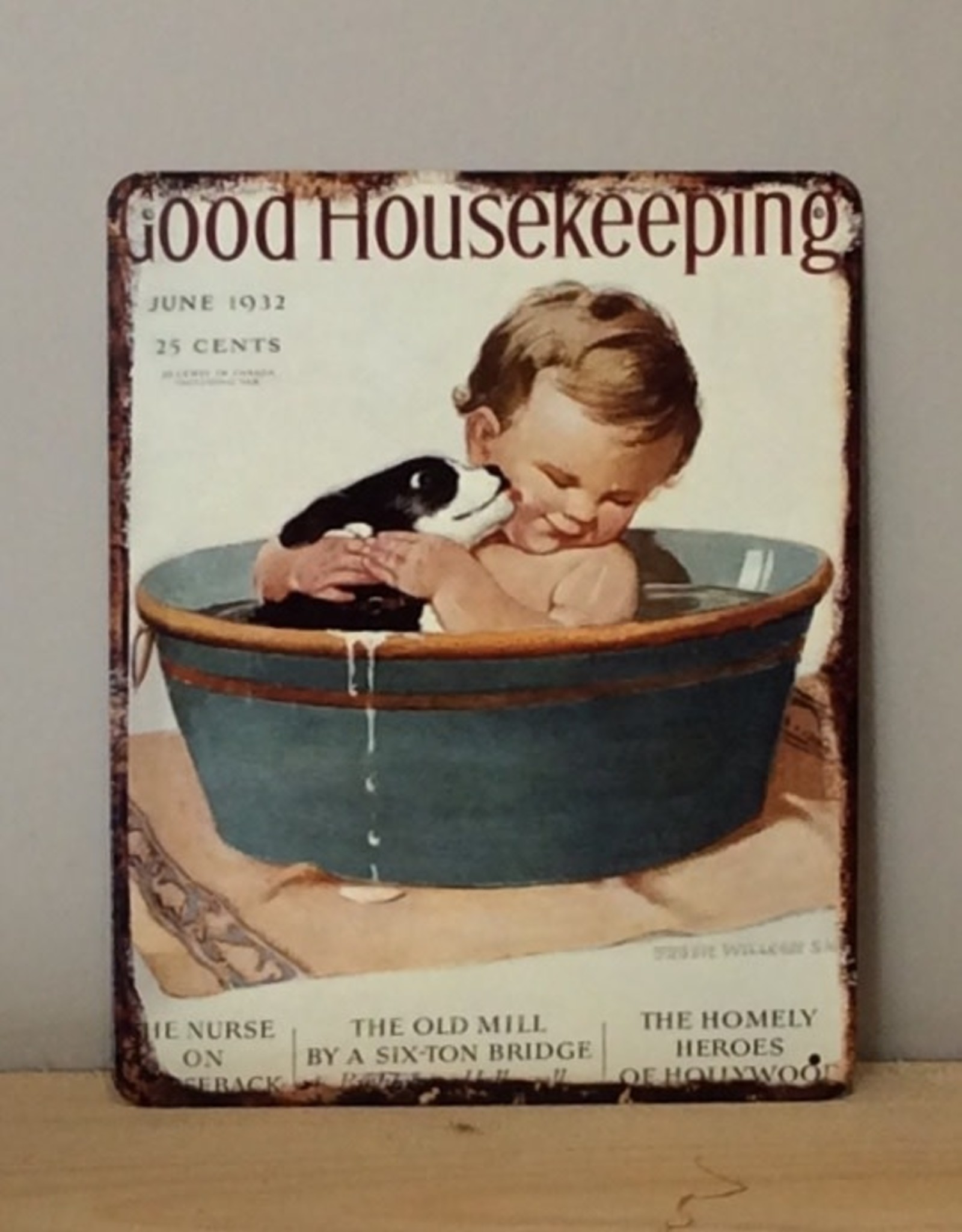 Plaat "Good Housekeeping"