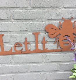 Wanddecoratie " Let it be.."