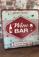 Plaque " Wine Bar"