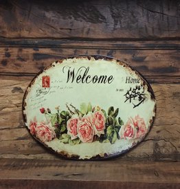 Texttafel "Welcome to our Home"