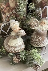 Hanger Kerstman en Kerstvrouw
