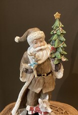 Père noël avec renard