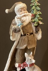 Père noël avec renard