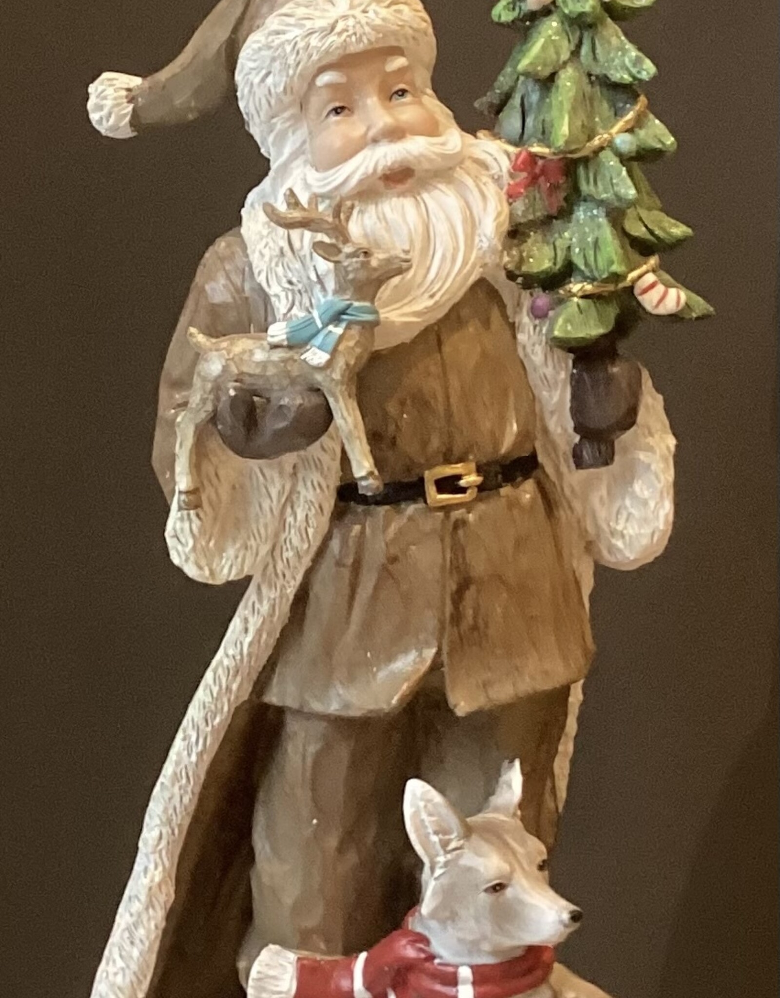 Père noël avec renard