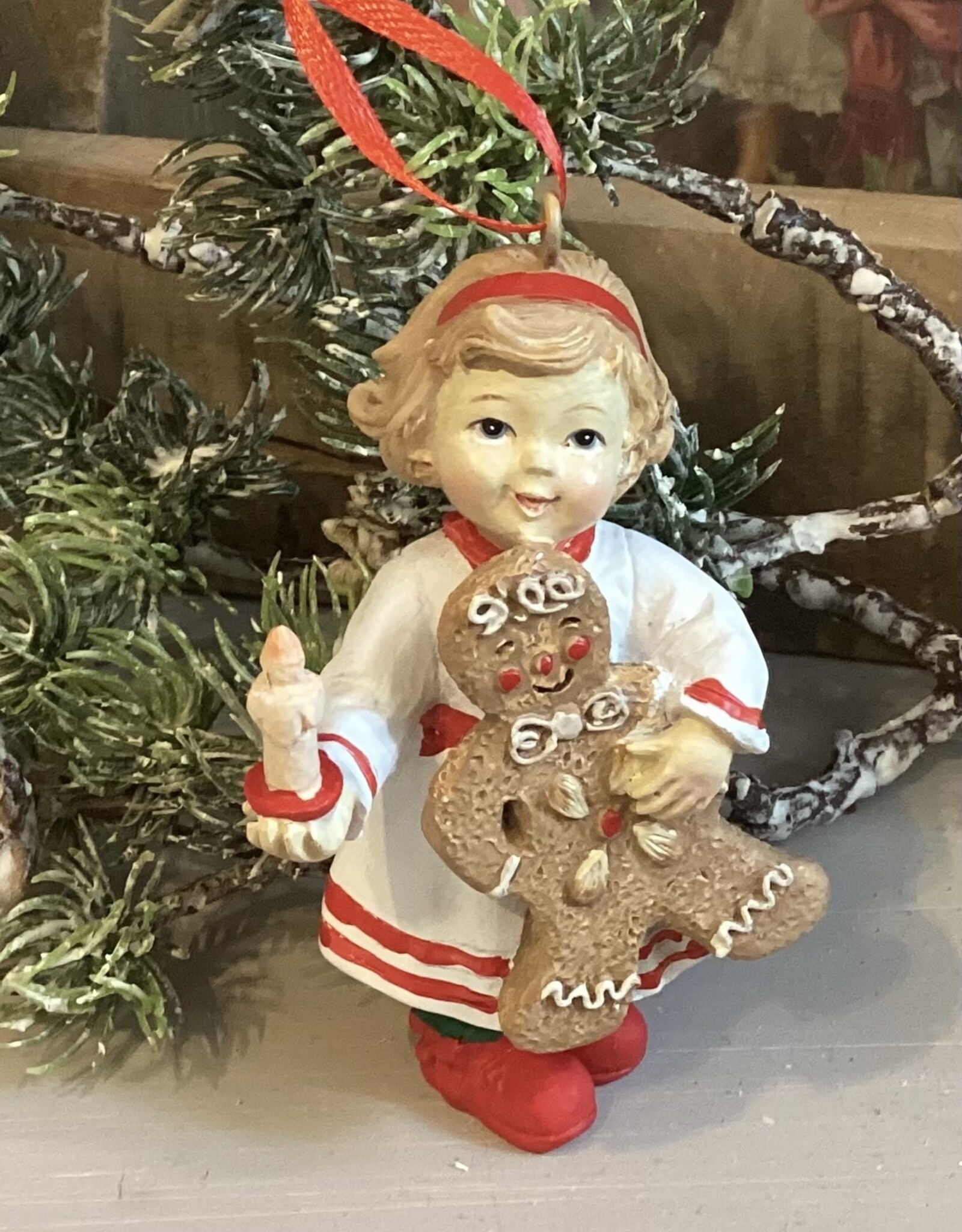Goodwill Ornament X Mas Kid Gingerbread