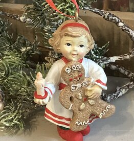 Goodwill Ornament X Mas Kid Gingerbread