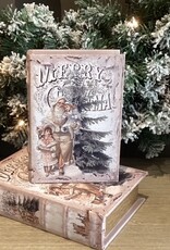 Book box "Santa with children " set