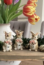 Rabbit with flower set 3