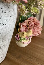 Hanger kuikentjes in ei