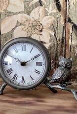 Horloge de table avec hibou