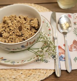 assiette de petit déjeuner