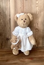 La GalleriaCollection Ours, fille, robe beige rayée