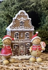 Ensemble de figurines en pain d'épices (décoration)