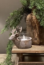 Teelichthalter Hirsch