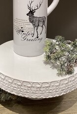 Plat à gâteau avec motif cerf