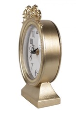 Horloge de table couleur or