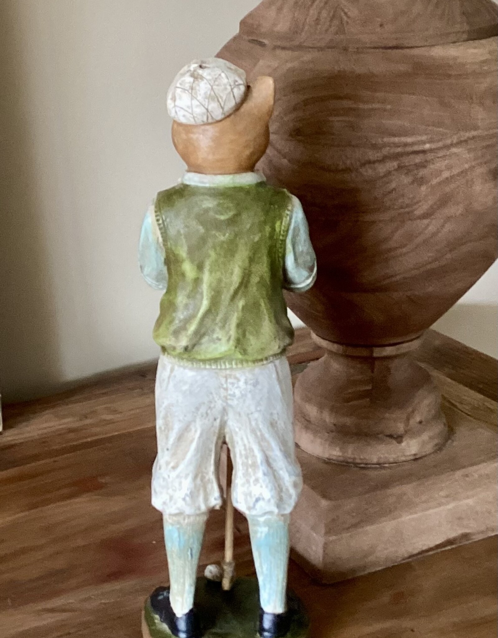 Clayre en Eef figurine, chat en uniforme de golf
