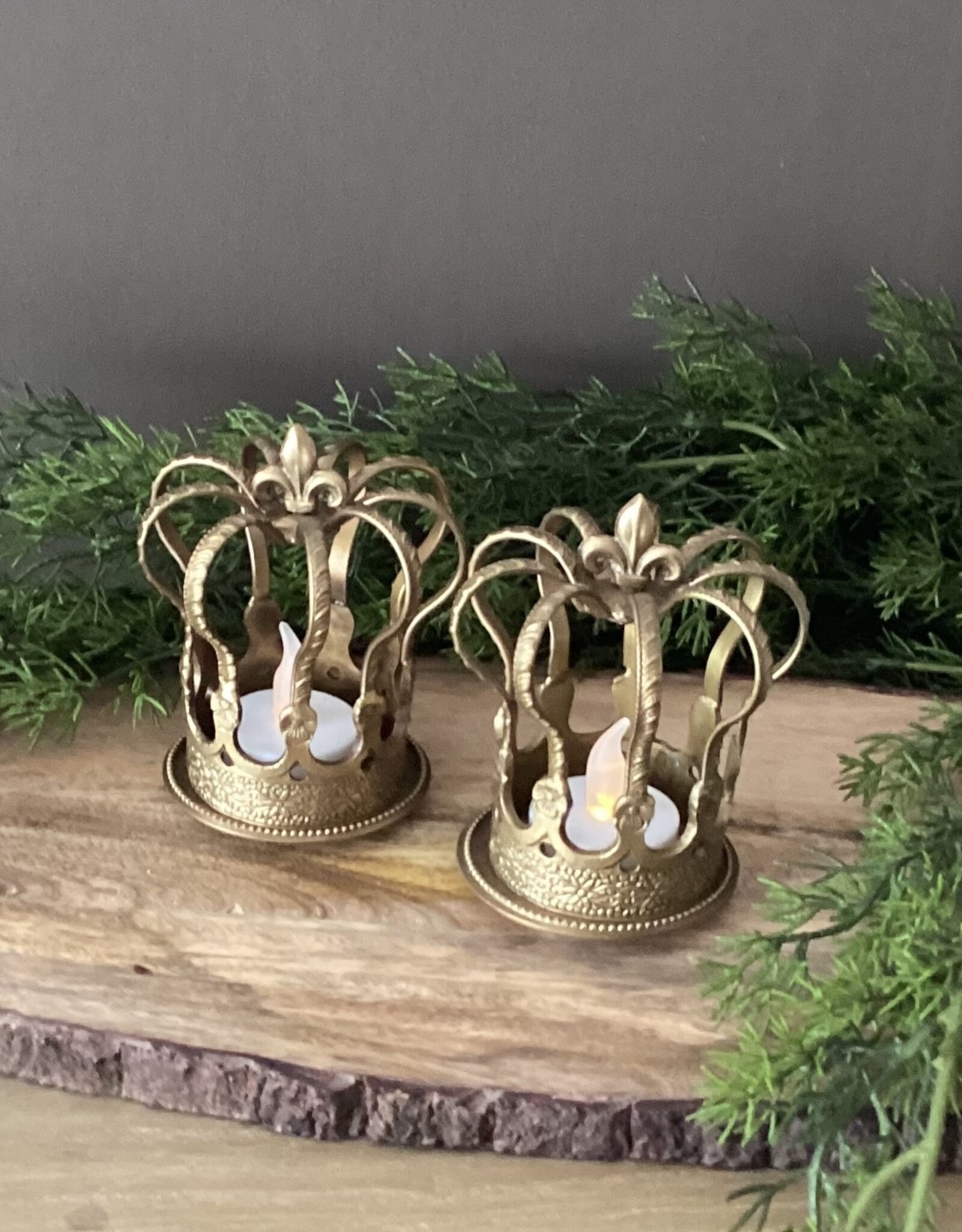 Couronne/porte-bougie