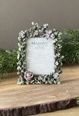 Fotolijstje emaille roosjes