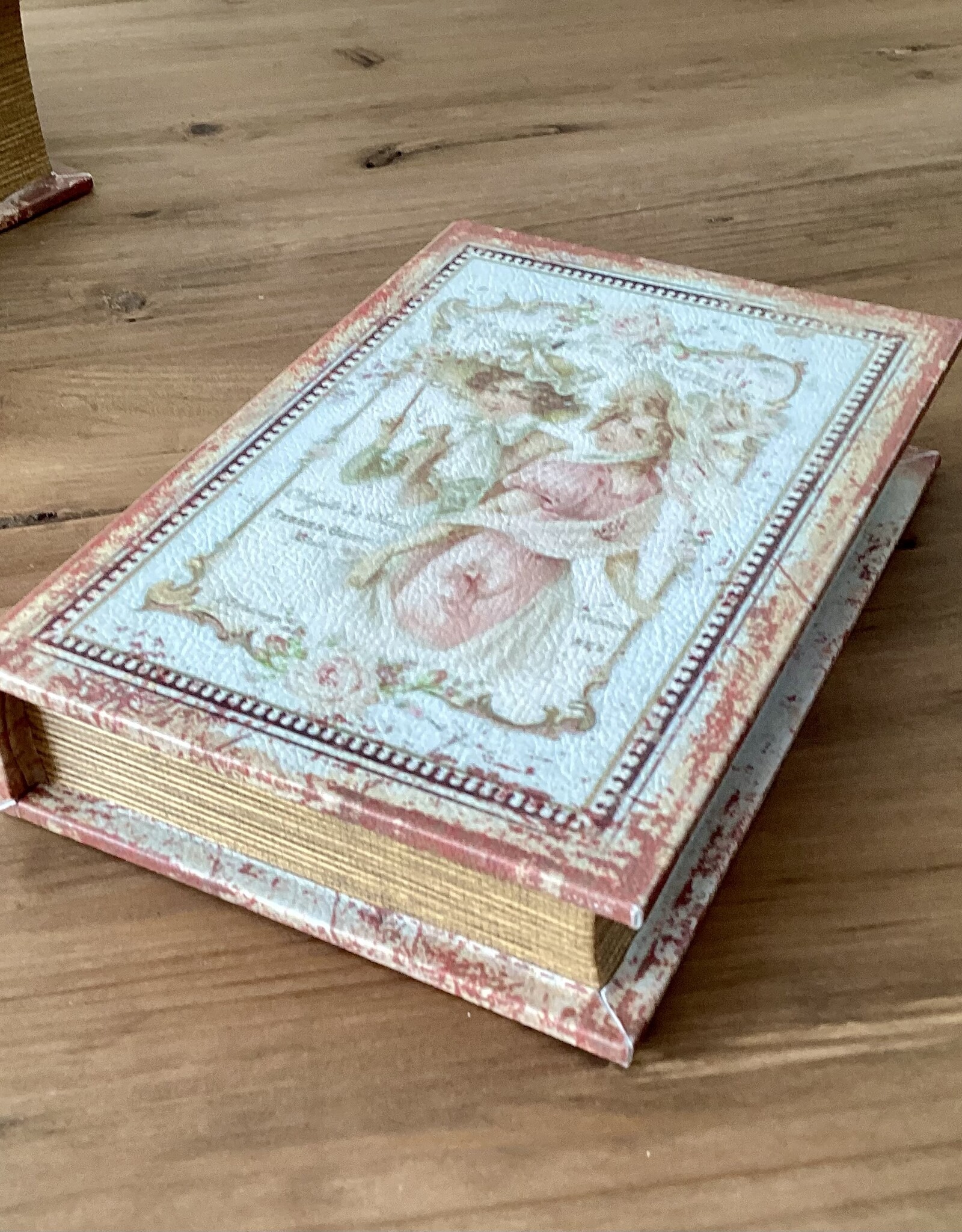 Aufbewahrungsbox in Buchform „Nostalgie“
