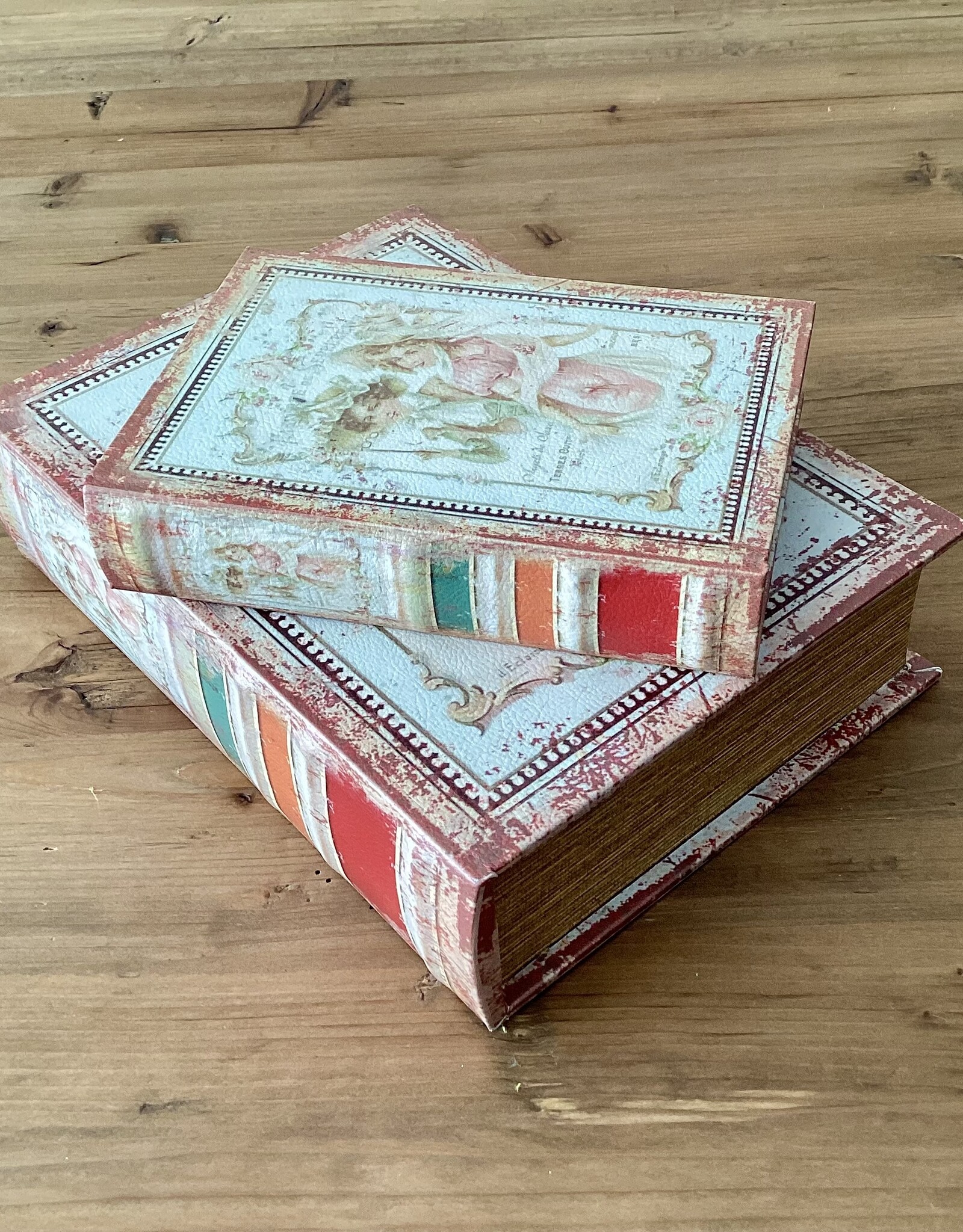 Aufbewahrungsbox in Buchform „Nostalgie“