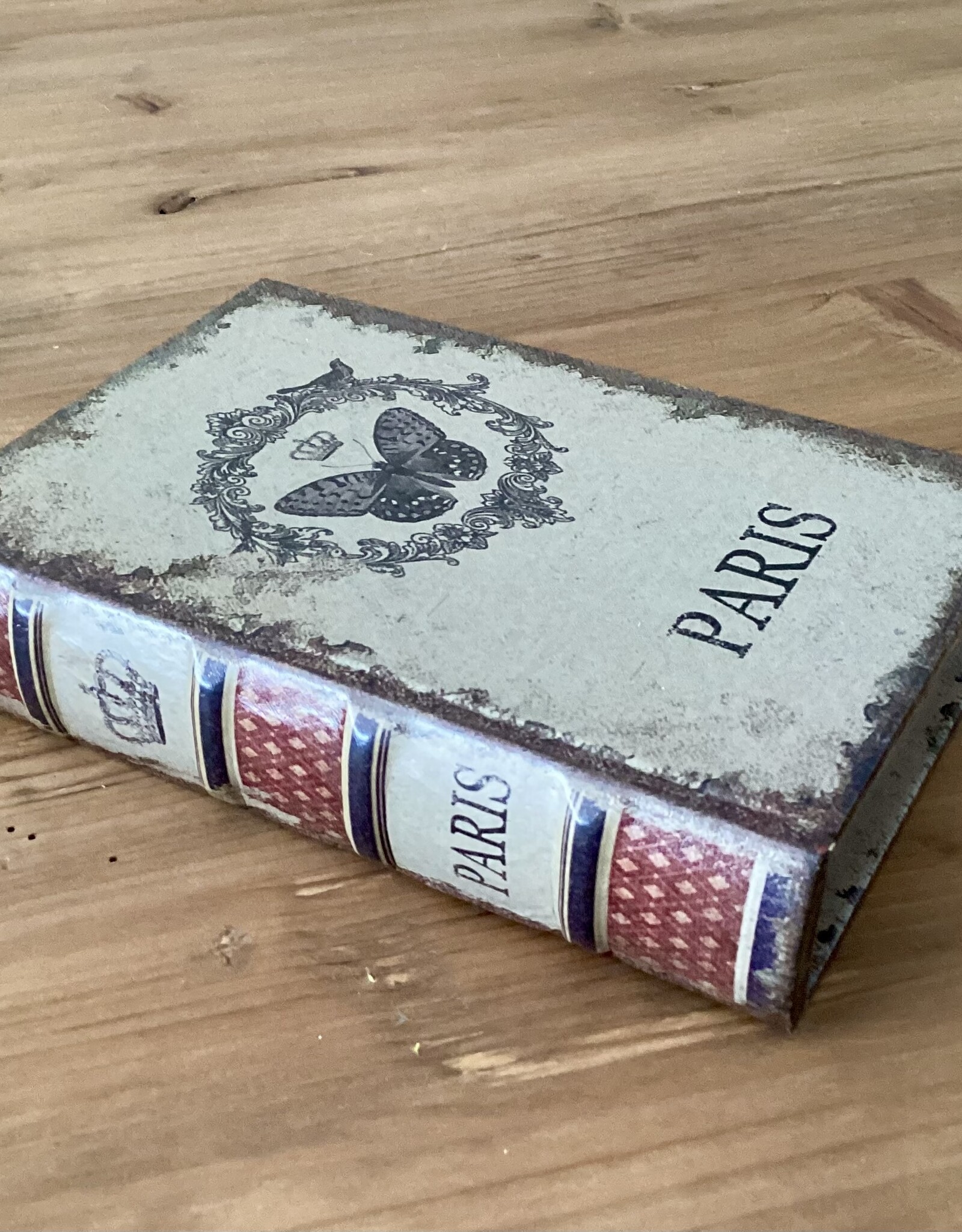 Aufbewahrungsbox in Buchform „Paris“