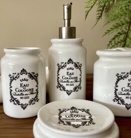 Clayre en Eef Badezimmerset „Paris Eau de Cologne“